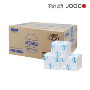 주코(JOOCO)크리넥스 프리미엄 업소용 테이블냅킨 4800매