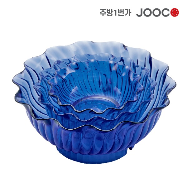 주코365 빙수그릇 튤립볼(청색)