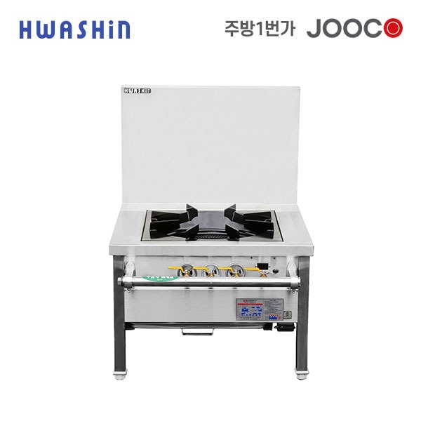 주코(JOOCO) 화신주방 상업용 가스레인지 낮은 가스테이블 1구 HSGLR6-750